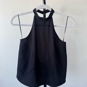 Zara high neck blouse